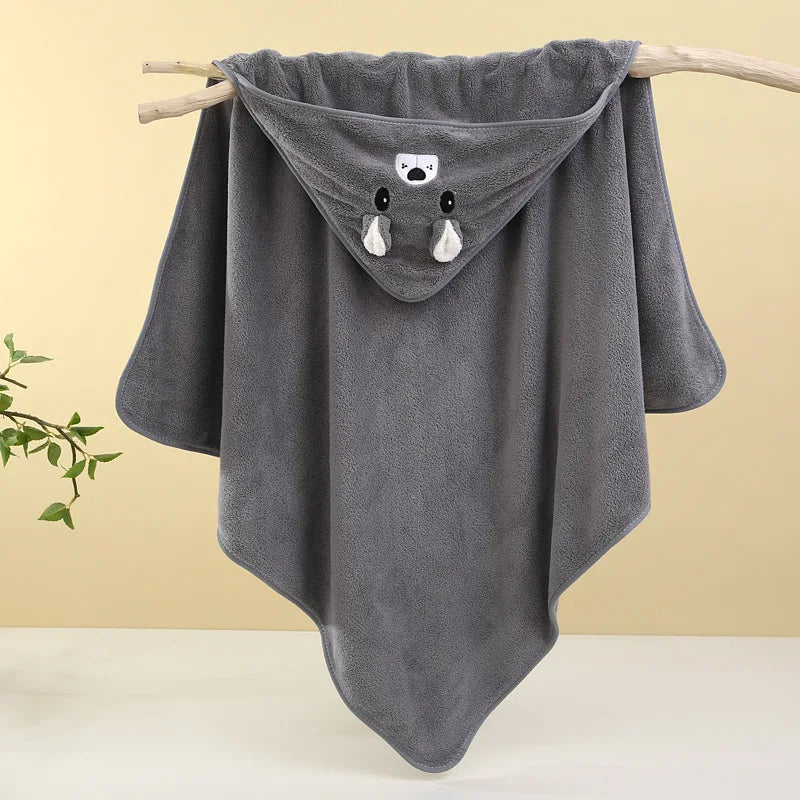 "From bath time to cuddle time, keep your baby warm, dry, and wrapped in love."