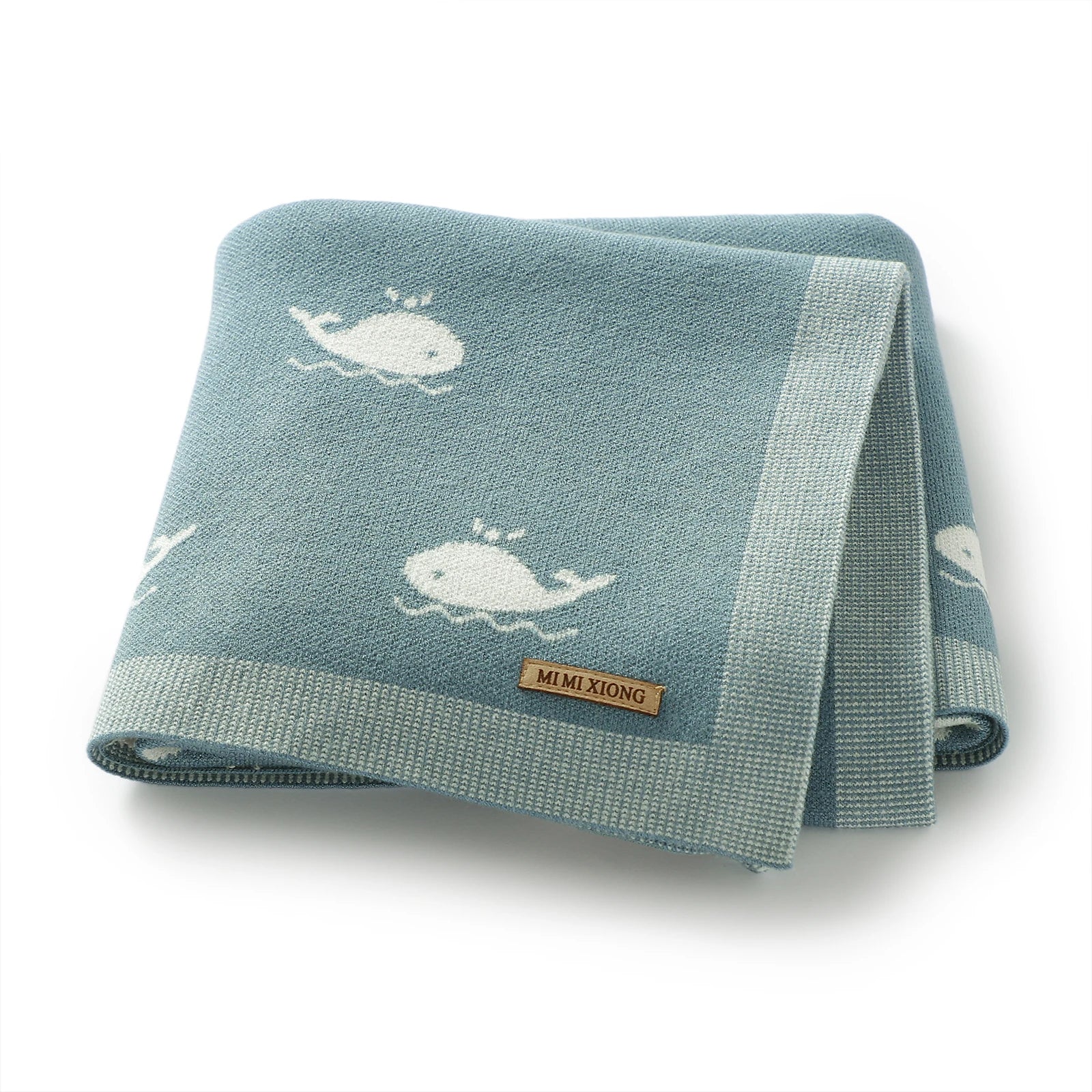 "Soft as a Cloud, Cute as a Whale – a super-soft knitted baby blanket designed to keep your little one warm, cozy, and wrapped in comfort every day." 🐳💕👶