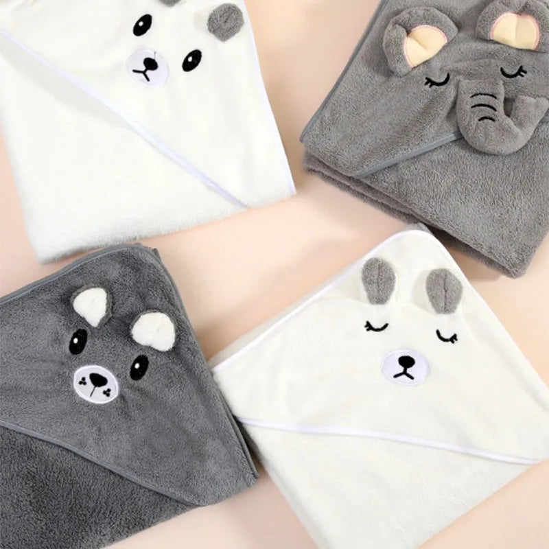 "From bath time to cuddle time, keep your baby warm, dry, and wrapped in love."