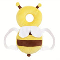 "Cute Protection for Every Tiny Adventure – a soft and lightweight head protector cushion designed to add comfort and cushioning while your little one learns to explore." 🧸💕👶