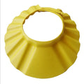 "Make bath time tears-free and fun! This adjustable baby shower cap helps keep water and shampoo away from little eyes and ears for a more comfortable wash."