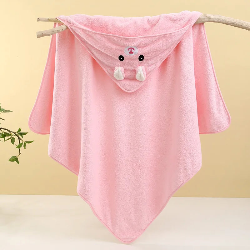 "From bath time to cuddle time, keep your baby warm, dry, and wrapped in love."