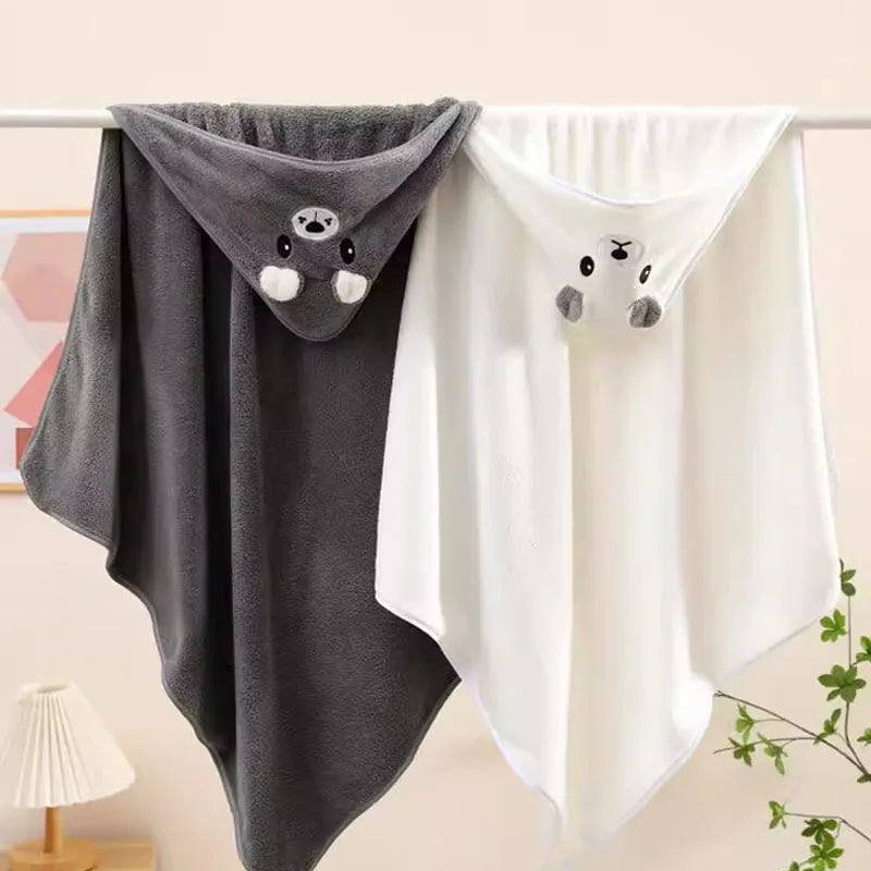 "From bath time to cuddle time, keep your baby warm, dry, and wrapped in love."