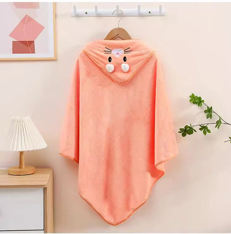 "From bath time to cuddle time, keep your baby warm, dry, and wrapped in love."