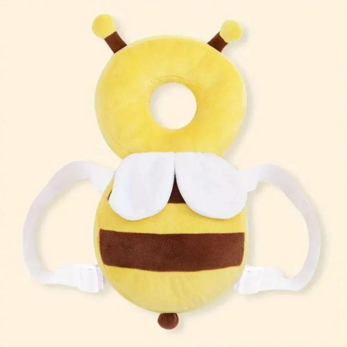 "Cute Protection for Every Tiny Adventure – a soft and lightweight head protector cushion designed to add comfort and cushioning while your little one learns to explore." 🧸💕👶