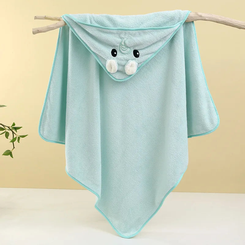 "From bath time to cuddle time, keep your baby warm, dry, and wrapped in love."